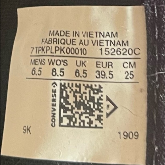 Chuck Taylor Converse High-Top Sneakers - Pink and Black - Picture 16 of 16